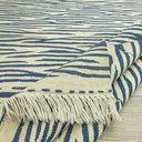 Zeta Zebra Desenli El Dokuma Kilim 111x176 Cm