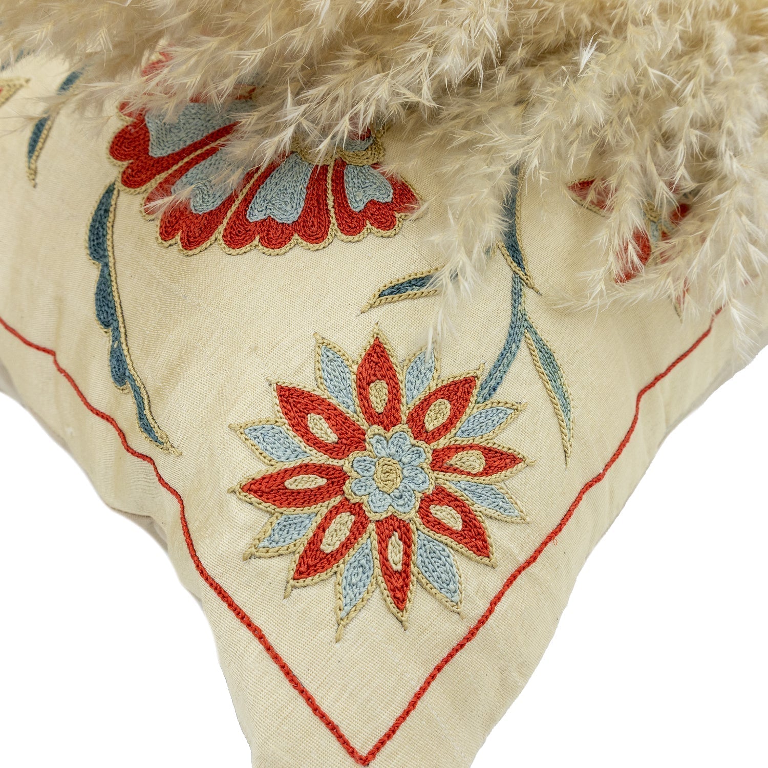 Zuhra El Yapımı İpek Kırlent 50X50 Cm