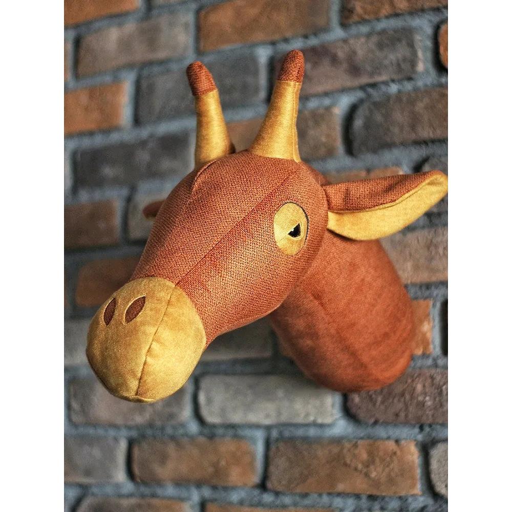 Zürafa Duvar Büstü