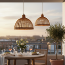 Shine Rattan Sarkıt Avize
