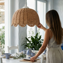 Tulipabig Rattan Sarkıt Avize