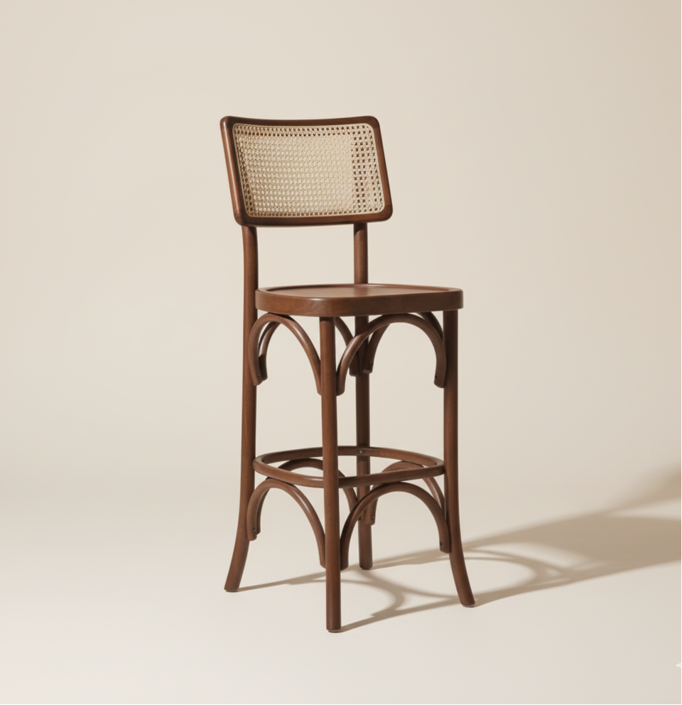 Maril Rattan Sandalye-Bar Sandalyesi-Sofalab-koyu meşe-NowShopFun