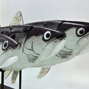 Abanticus Serisi El Yapımı Füzyon Cam Balık Heykel-Esra Balcı Cam Stüdyosu-50cm-NowShopFun