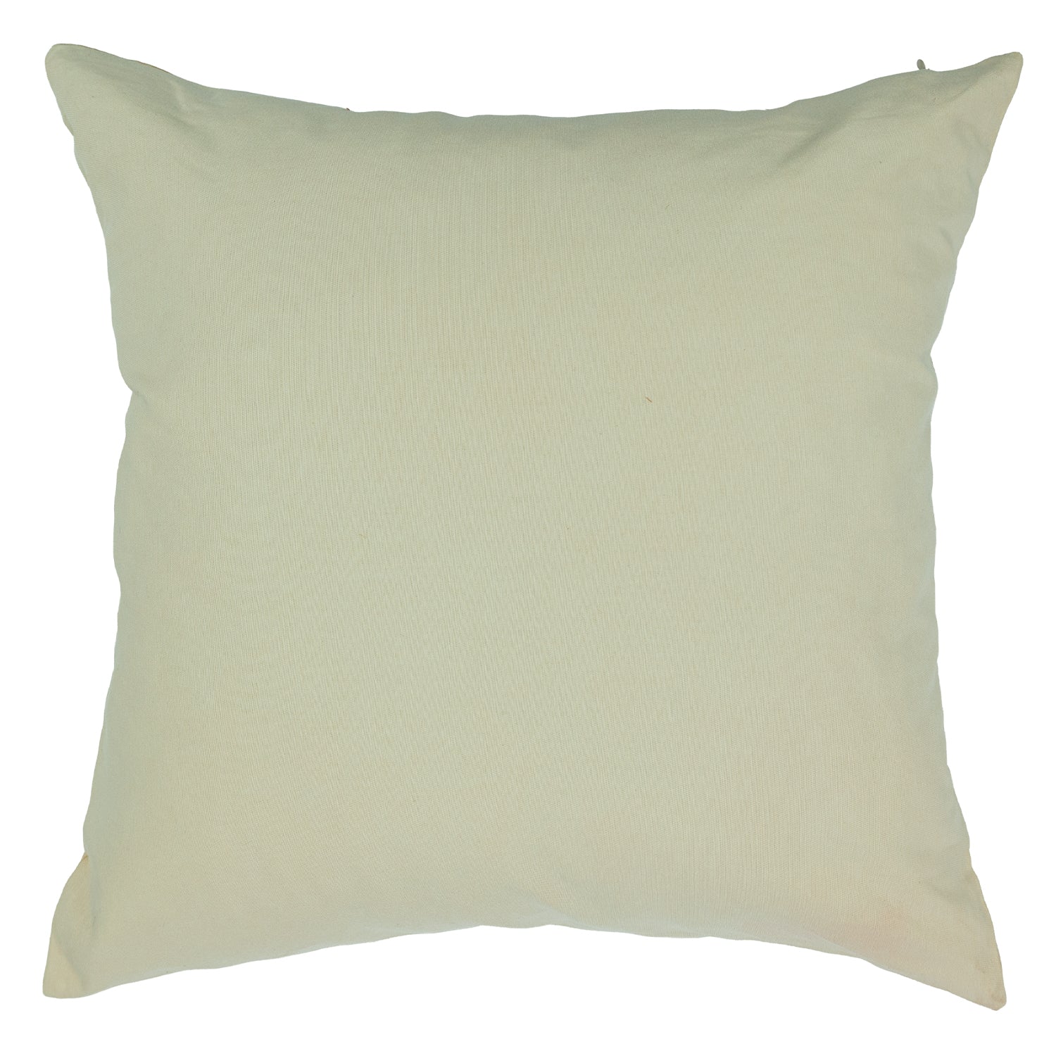 Abike Çiçek İşlemeli İpek Kırlent