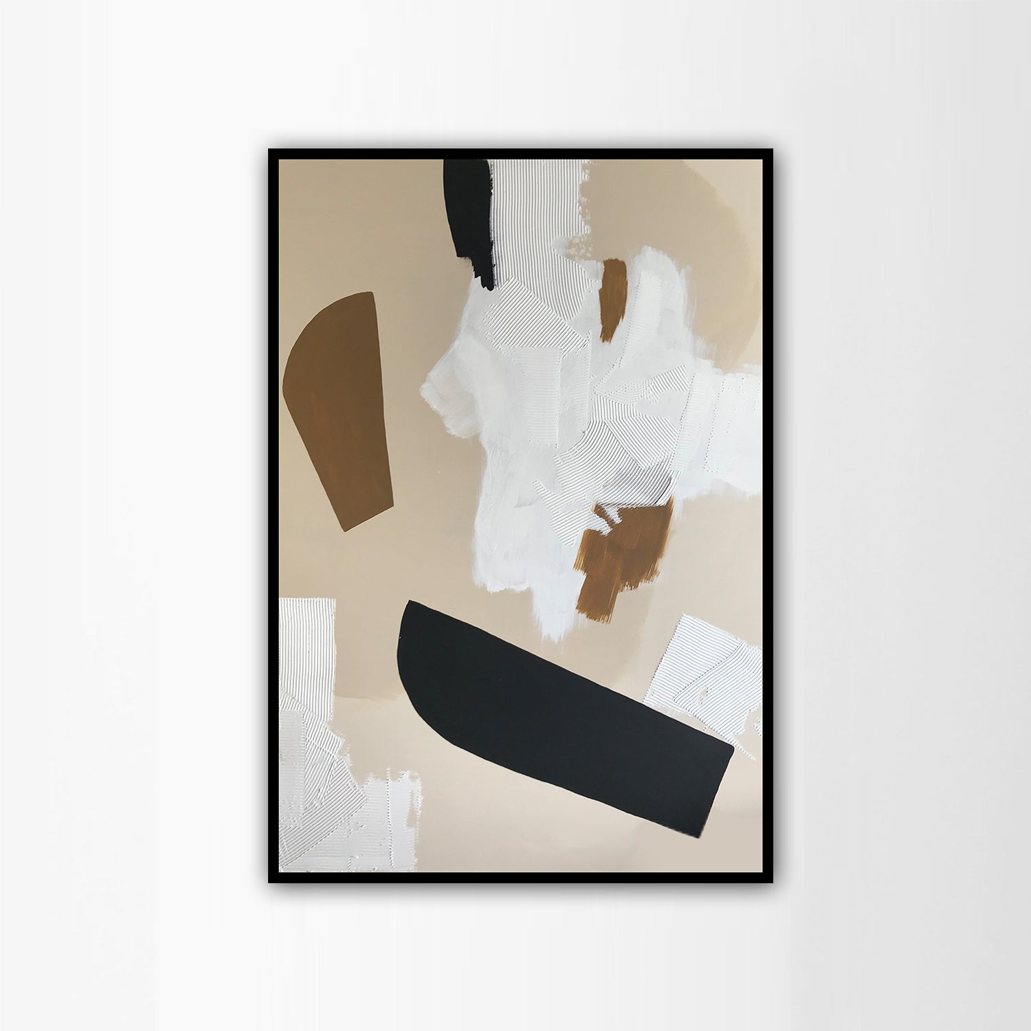 Abstract Canvas No.02 Kanvas Üzeri Akrilik El Yapımı Tablo