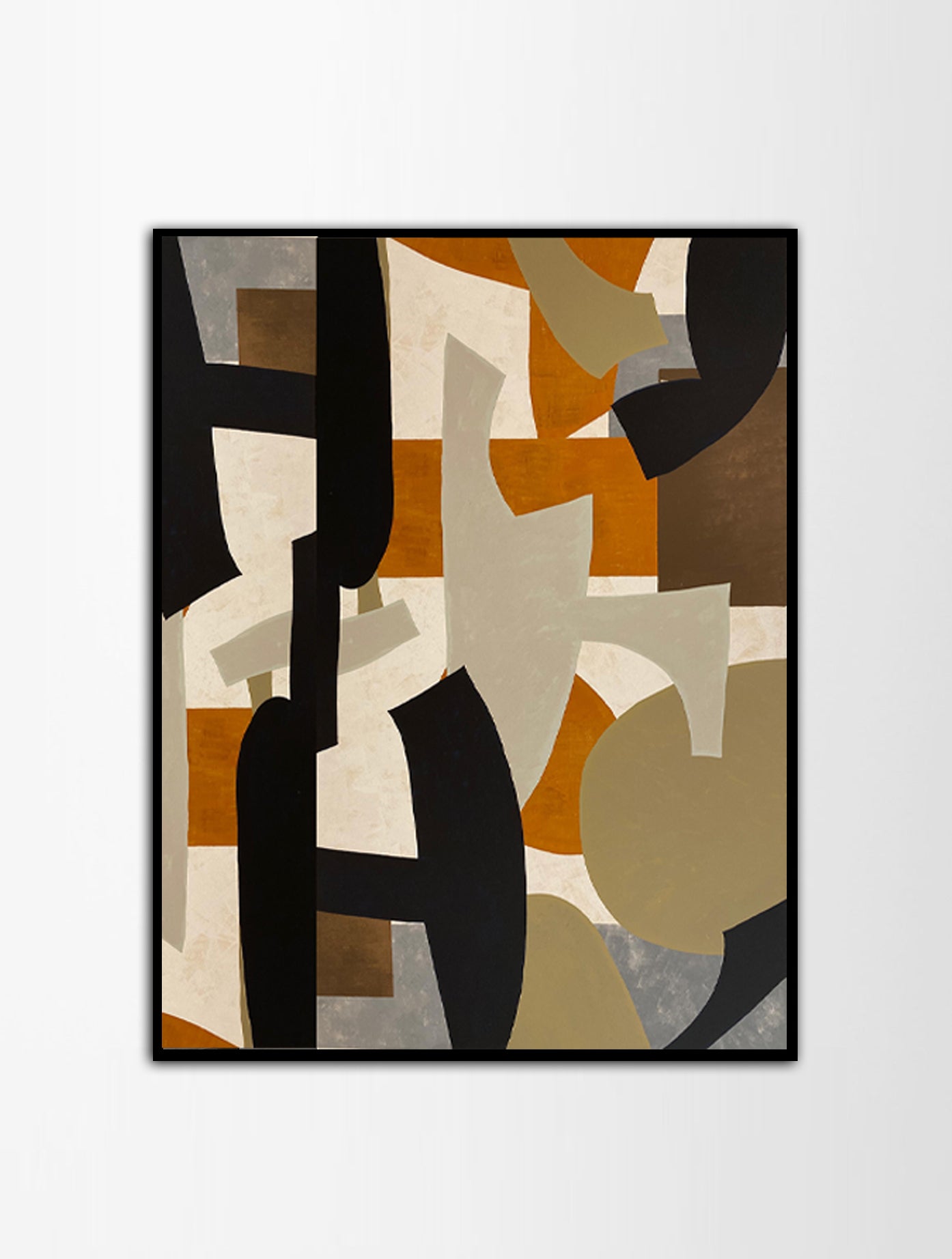 Abstract Canvas No.04 Kanvas Üzeri Akrilik El Yapımı Tablo