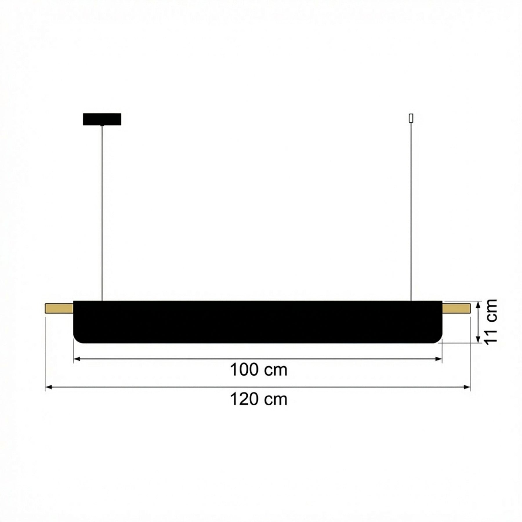 Led Avize Sarkıt Floke 120 Cm