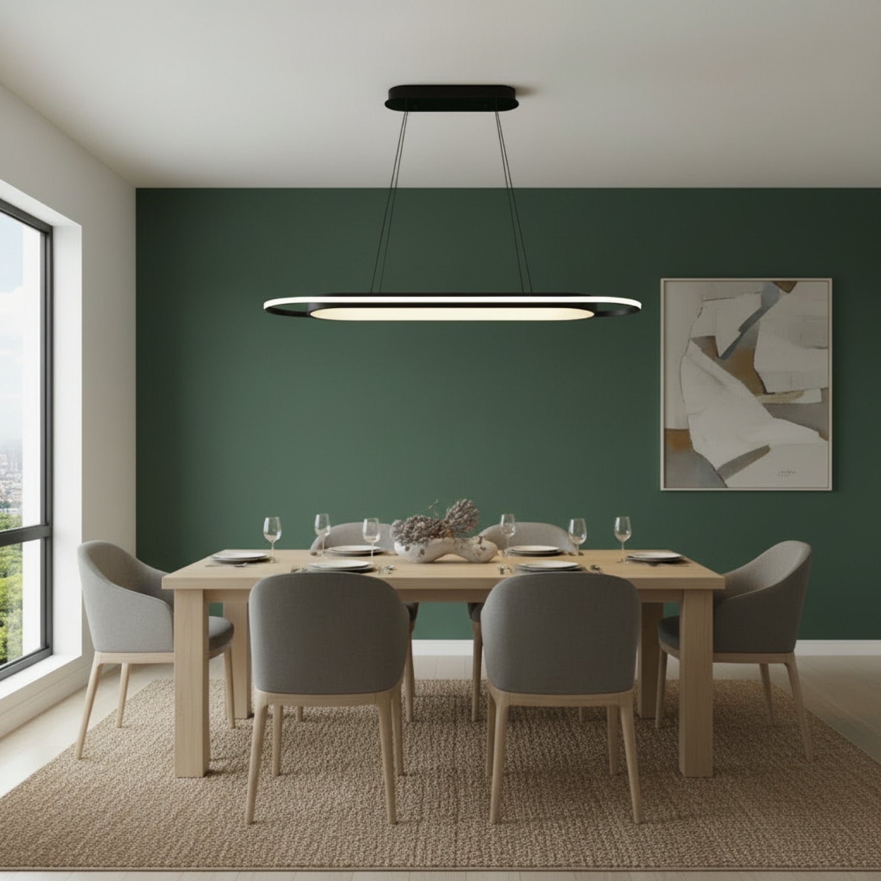 Solid Sarkıt Led Avize 120 Cm