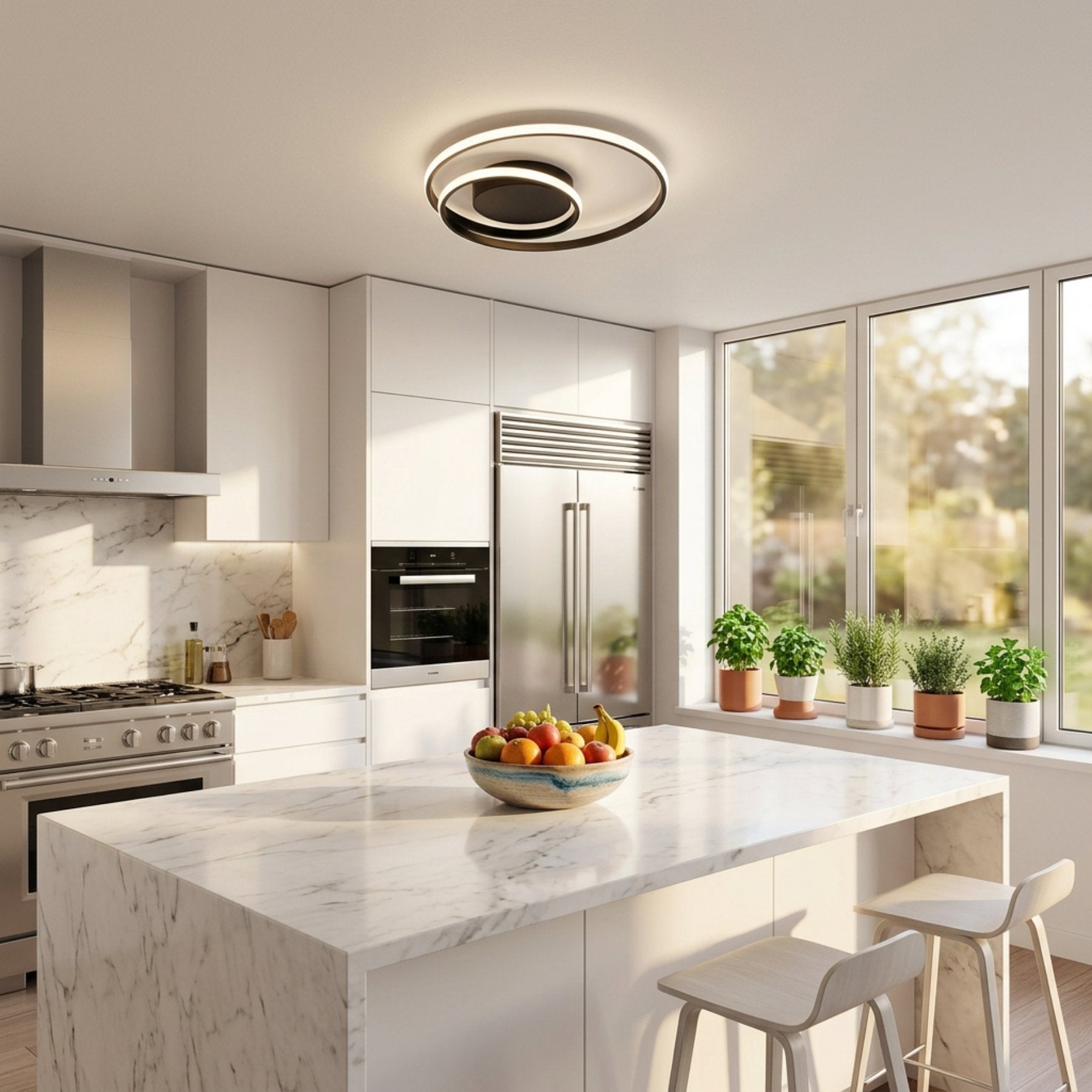 Salto Plafonyer Led Avize 50 Cm