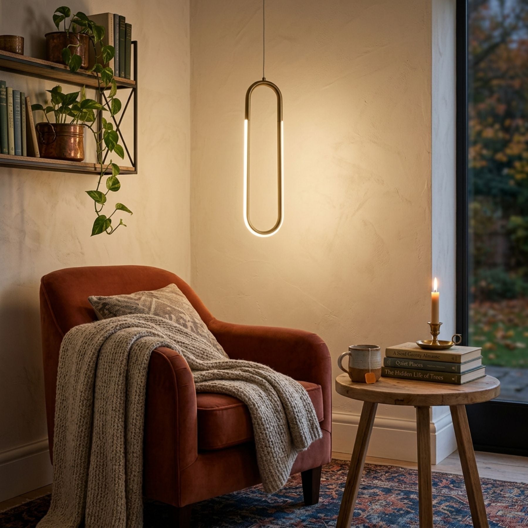Freya Sarkıt Led Avize 80 Cm