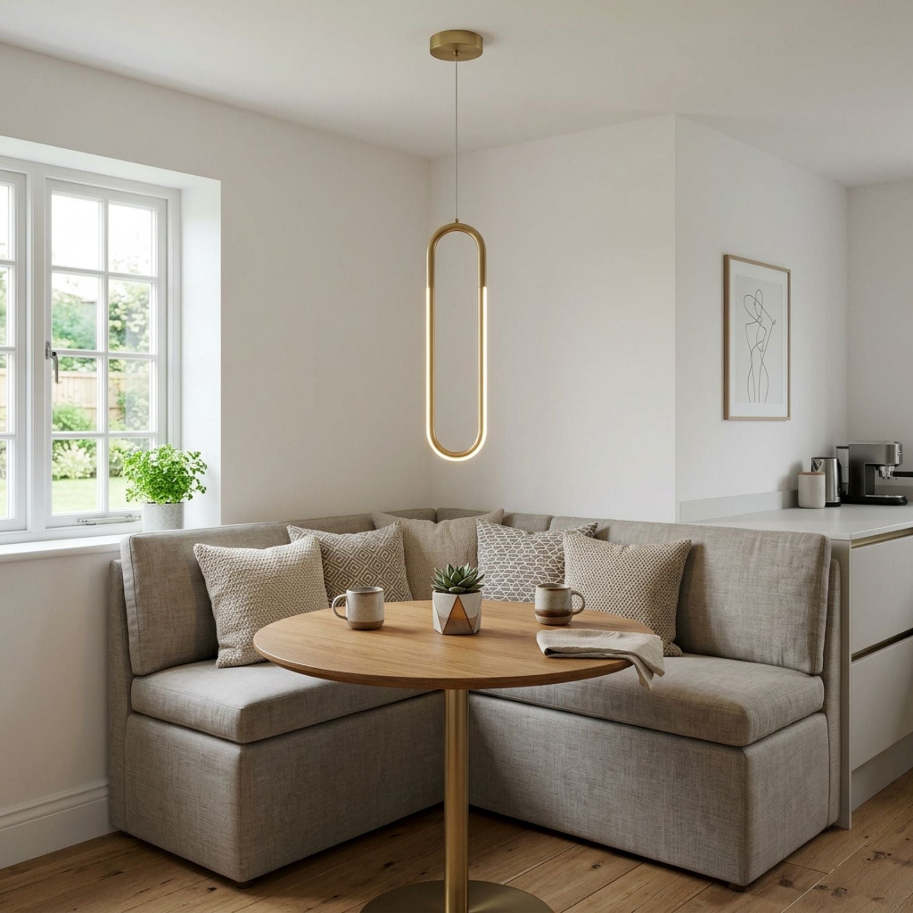Freya Sarkıt Led Avize 80 Cm