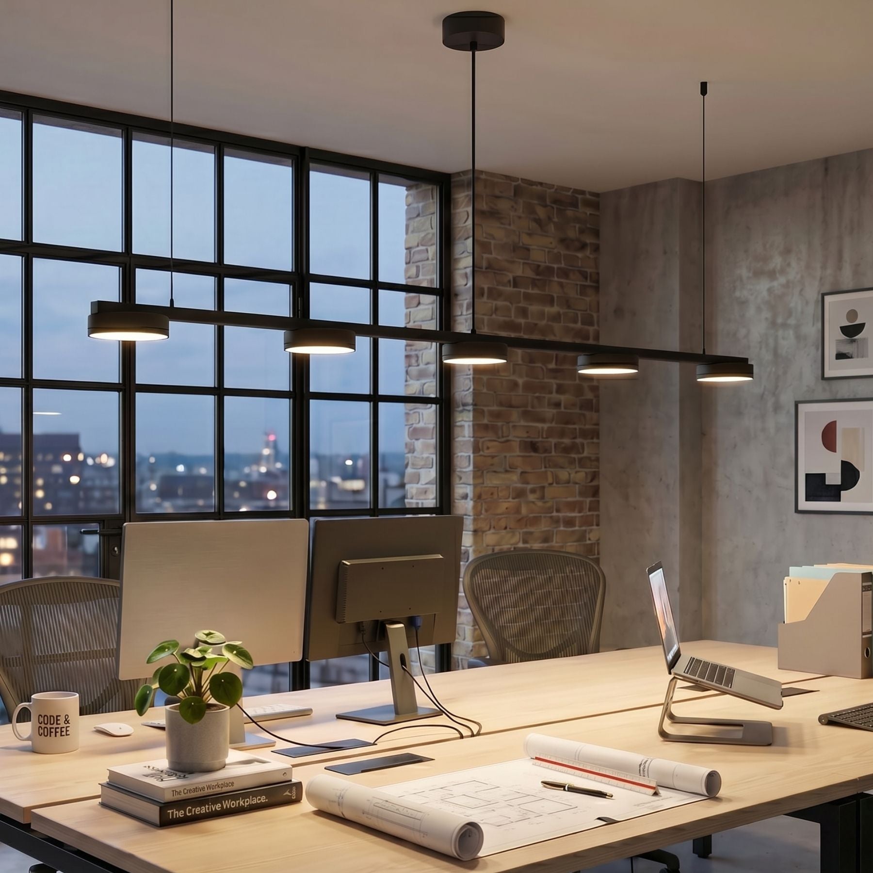 Cord Plex Sarkıt Led Avize 120 Cm