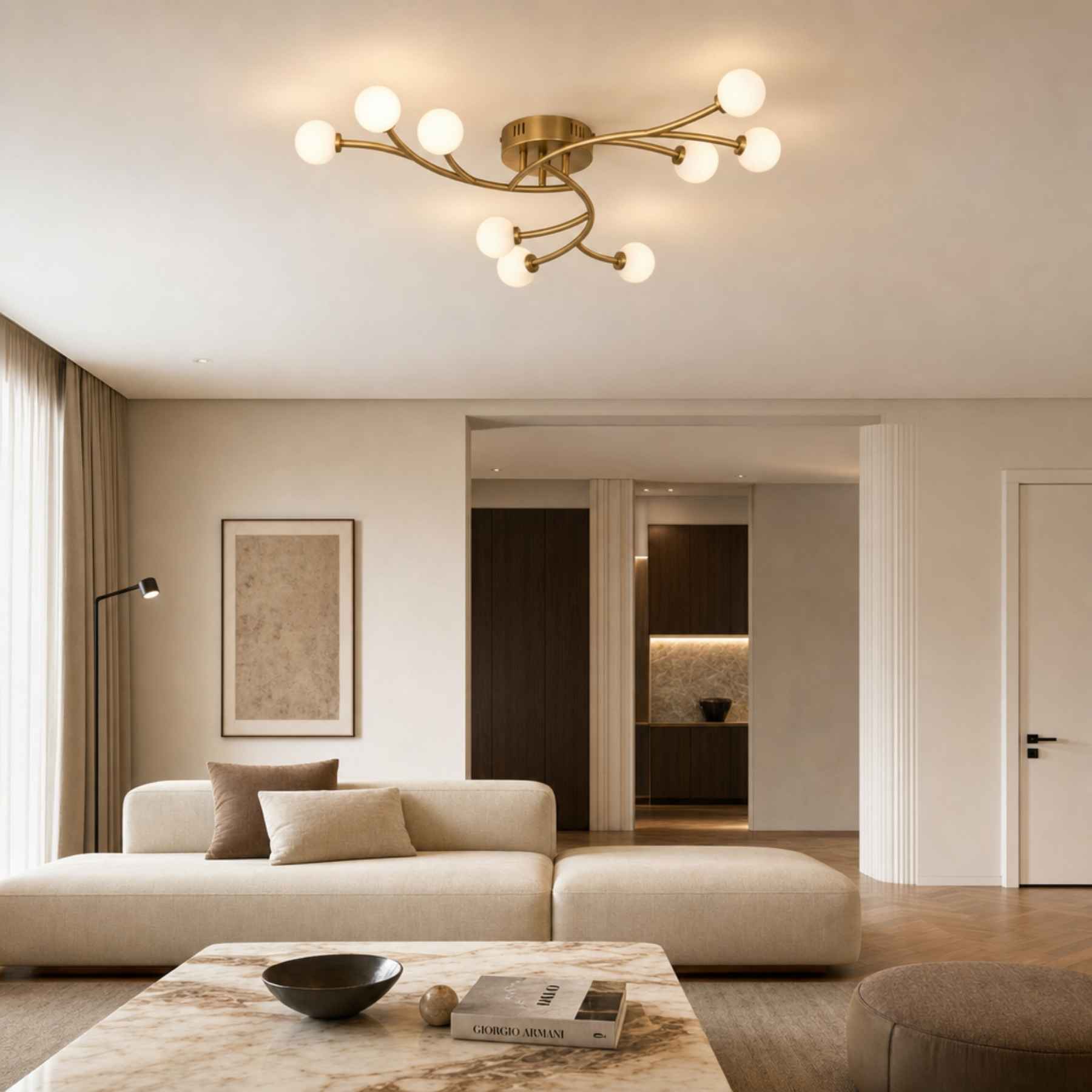 Alceo Modern Plafonyer 100 Cm