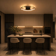 Segmented Plafonyer Led Avize 60 Cm-Plafonyer-Voxlamp-Gold-2700 Kelvin-NowShopFun