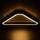 Modern Plafonyer Led Avize Üçgen 60 Cm