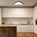 Modern Plafonyer Led Avize Üçgen 60 Cm