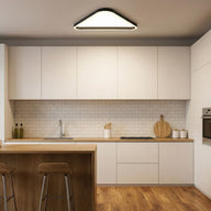 Modern Plafonyer Led Avize Üçgen 60 Cm-Plafonyer-Voxlamp-2700 Kelvin-NowShopFun