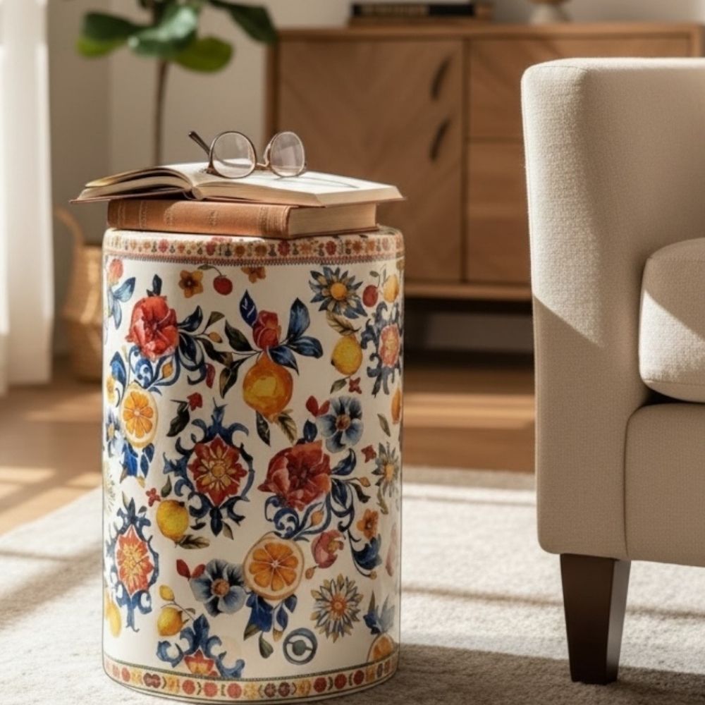 Amalfi Mas Ahşap Sehpa