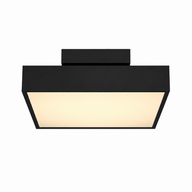 Led Avize Plafonyer Scaro 40 X 40 Cm-Plafonyer-Voxlamp-Siyah-3000 Kelvin-NowShopFun