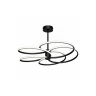 Probus Max Led Sarkıt Avize 70 Cm-Avize-Voxlamp-Siyah-3000k(Gün Işığı)-NowShopFun