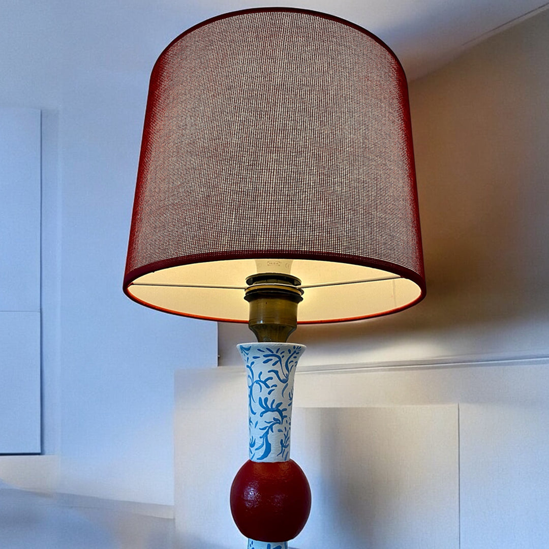 Red Ball Blanc Abajur