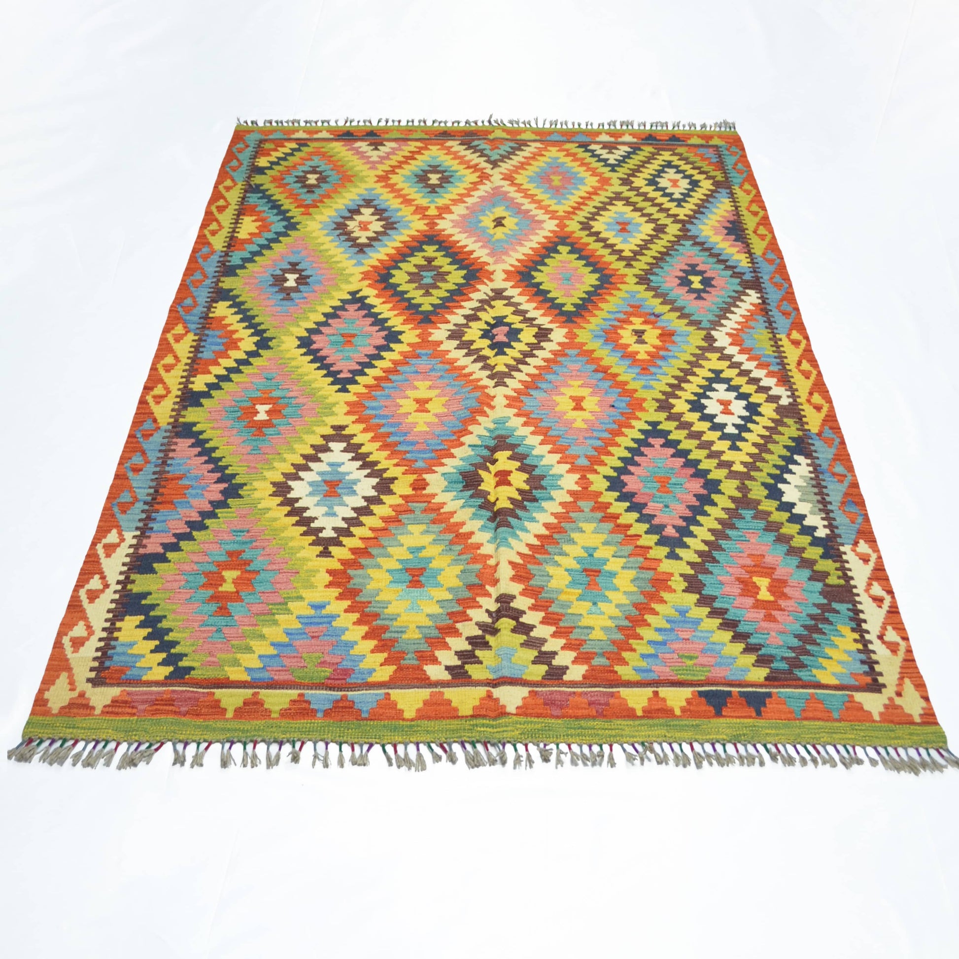 Afgan El Dokuma Kilim 182x242 cm