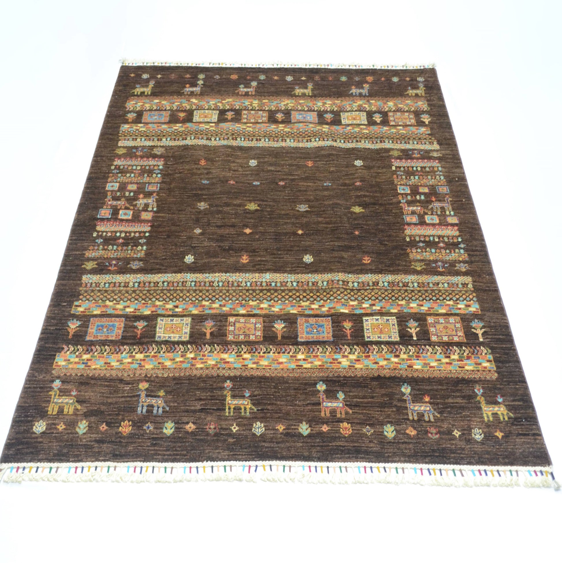 Afgan Gabbe El Dokuma Halısı 153x197 cm