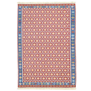 Ahil El Dokuma Kırmızı Yün Kilim 209x297 cm