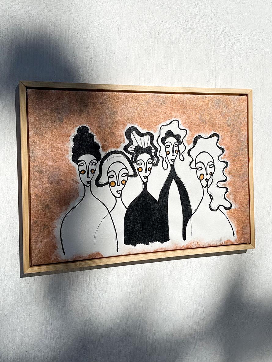 Ahşap Çerçeveli Kanvas Tablo | Orijinal İmzalı Resim - 37