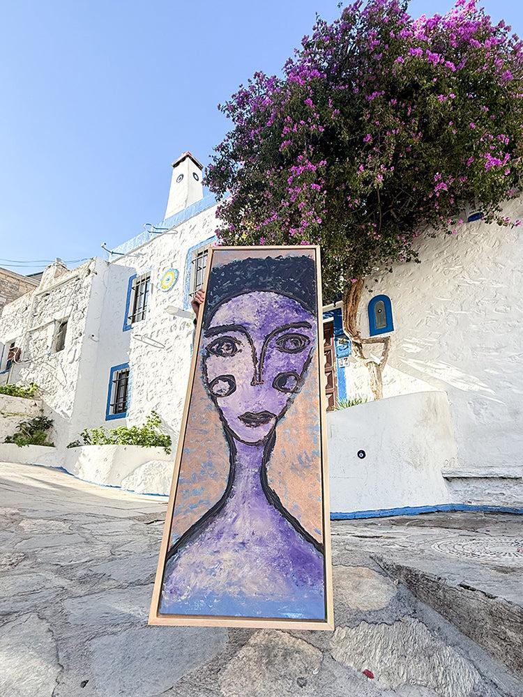 Ahşap Çerçeveli Kanvas Tablo | Orijinal İMzalı Resim - 38