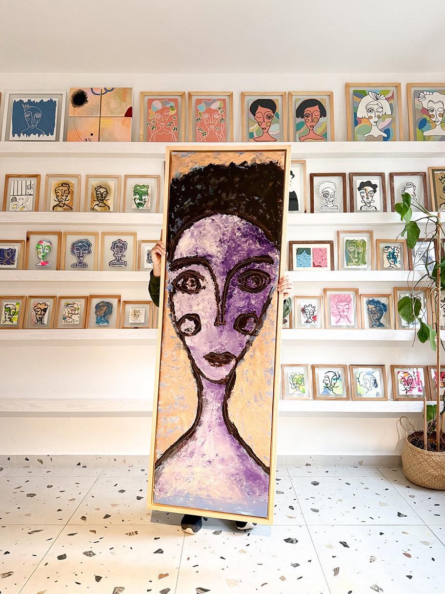 Ahşap Çerçeveli Kanvas Tablo | Orijinal İMzalı Resim - 38