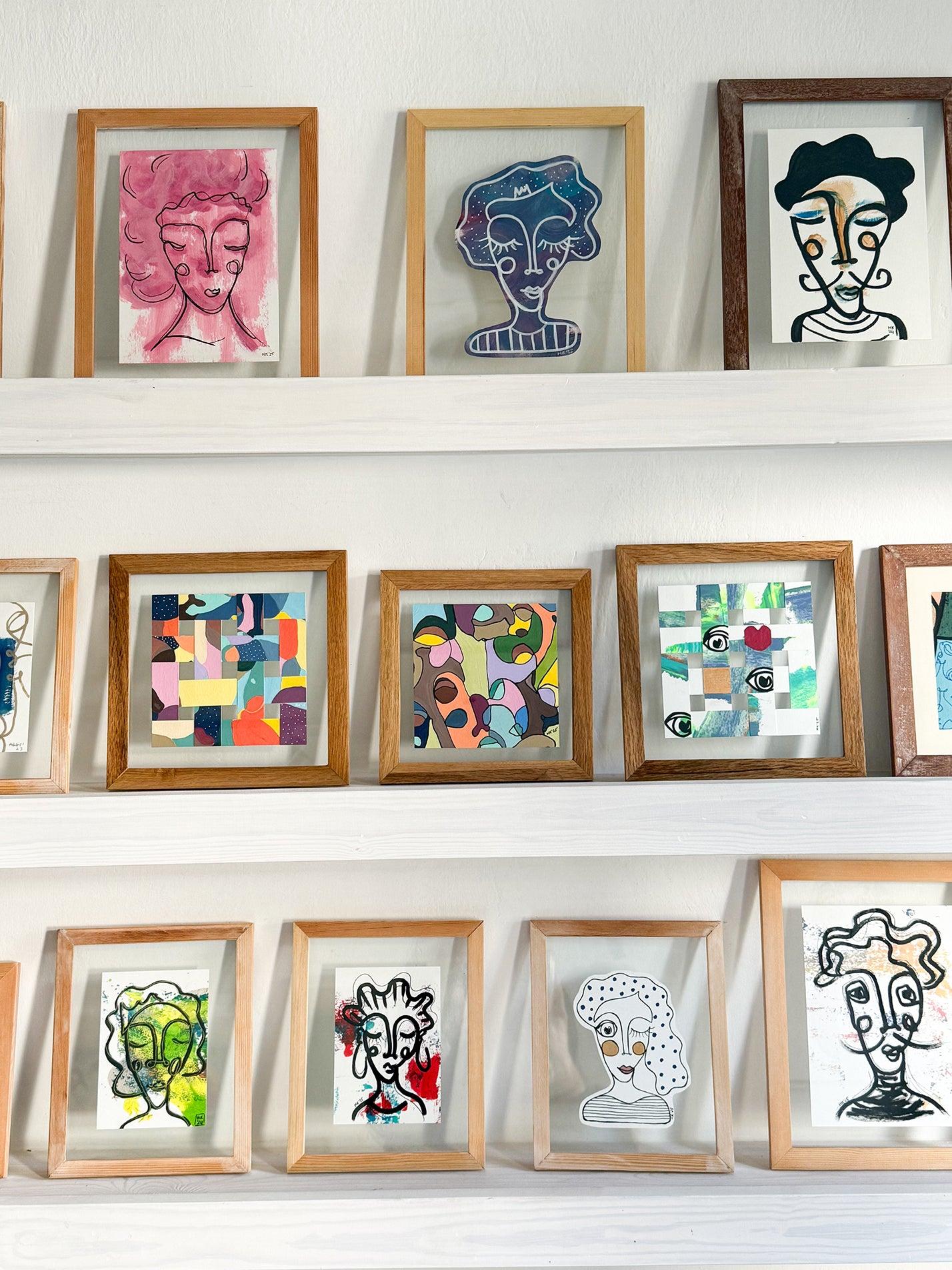 Ahşap Çerçeveli Resim | Orijinal İMzalı - 51