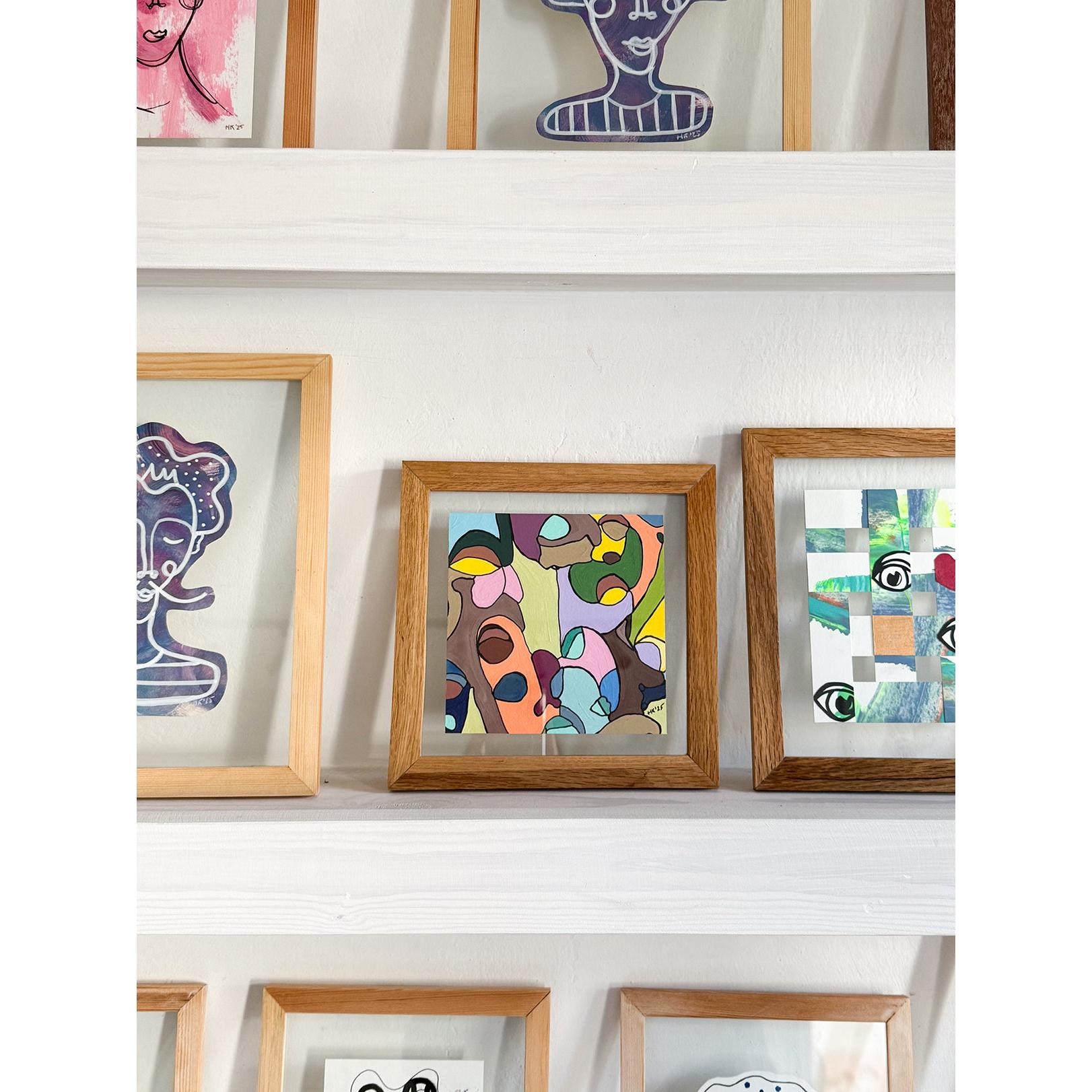 Ahşap Çerçeveli Resim | Orijinal İMzalı - 52