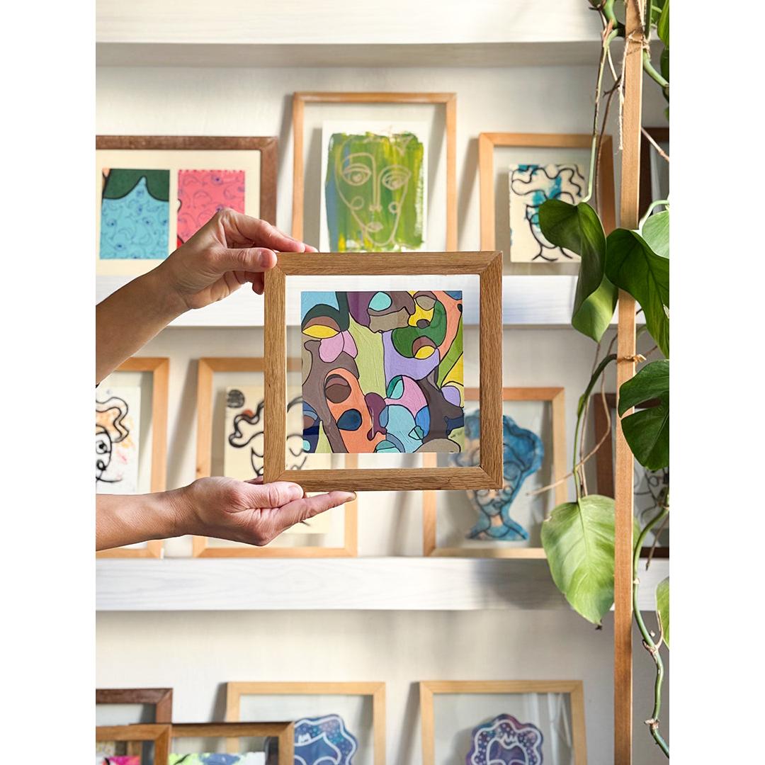 Ahşap Çerçeveli Resim | Orijinal İMzalı - 52