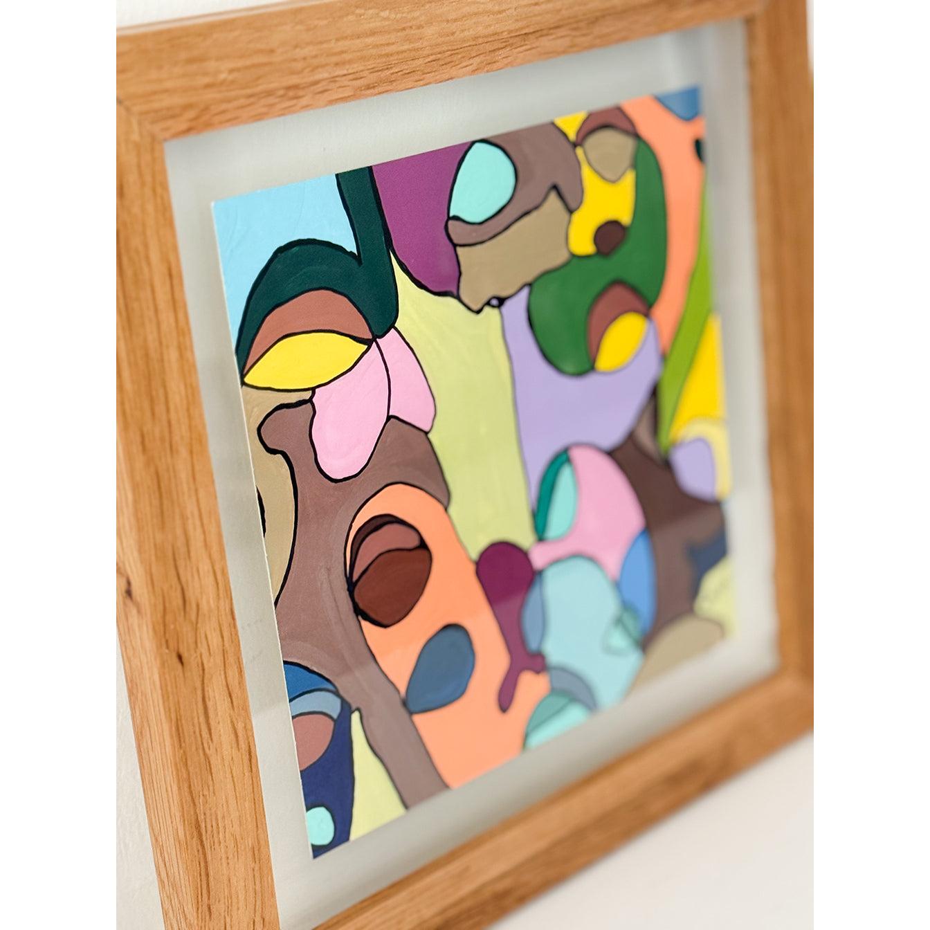 Ahşap Çerçeveli Resim | Orijinal İMzalı - 52