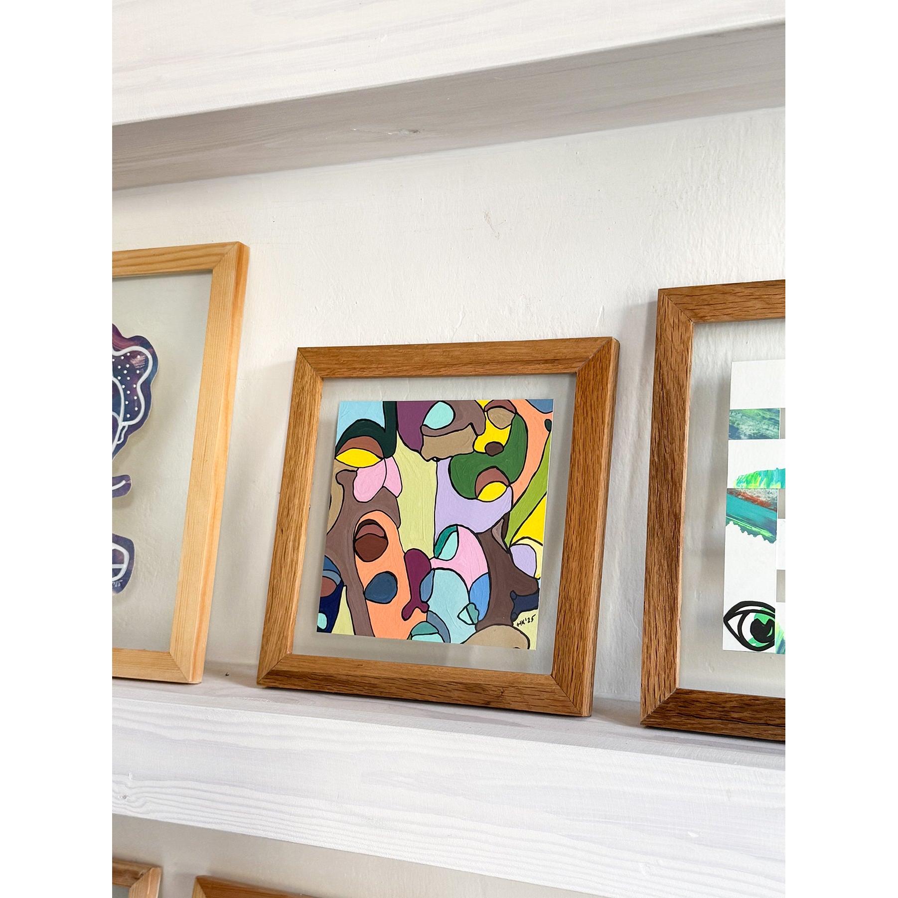 Ahşap Çerçeveli Resim | Orijinal İMzalı - 52