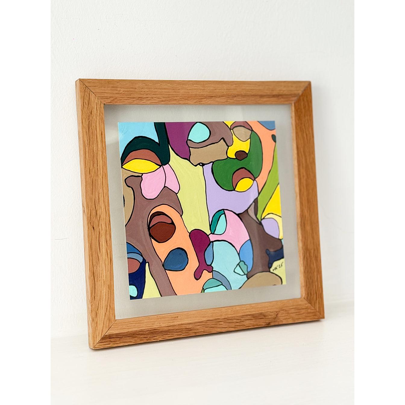 Ahşap Çerçeveli Resim | Orijinal İMzalı - 52