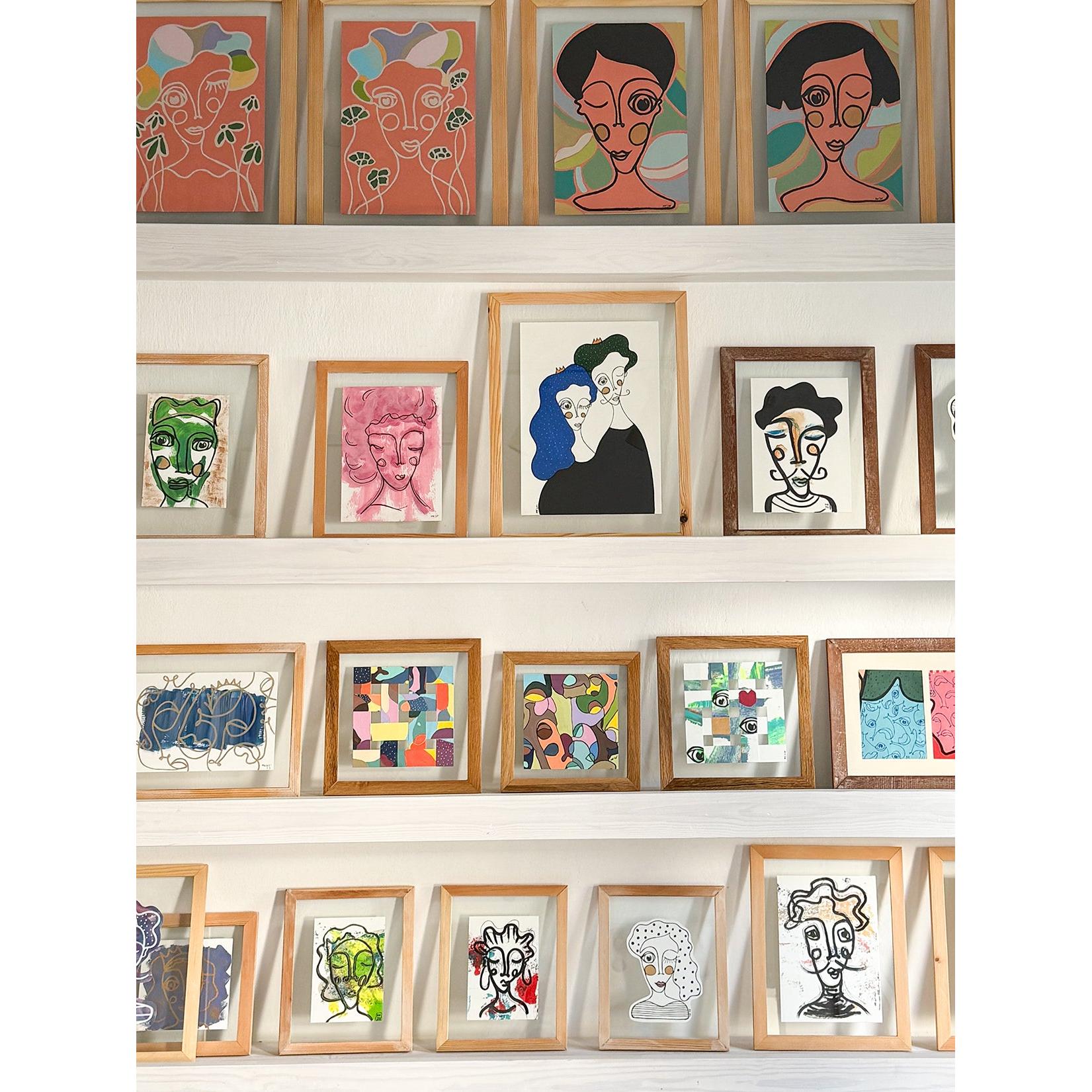 Ahşap Çerçeveli Resim | Orijinal İMzalı - 52