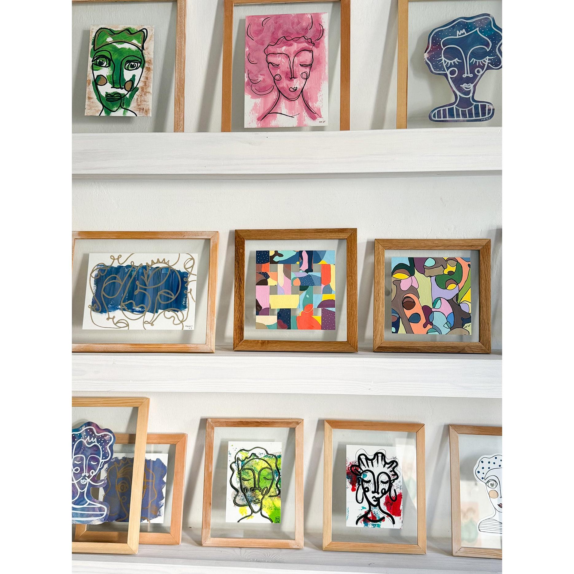 Ahşap Çerçeveli Resim | Orijinal İMzalı - 53