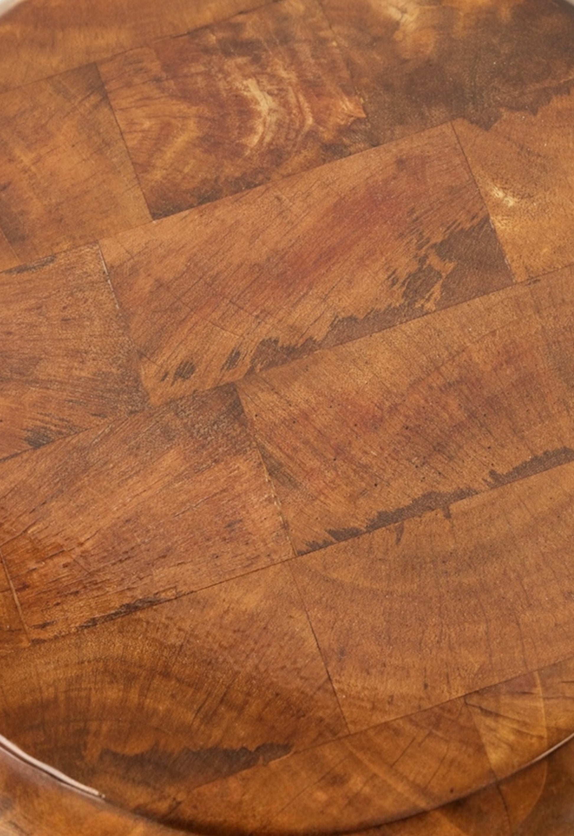Ahşap Tabure Chestnut