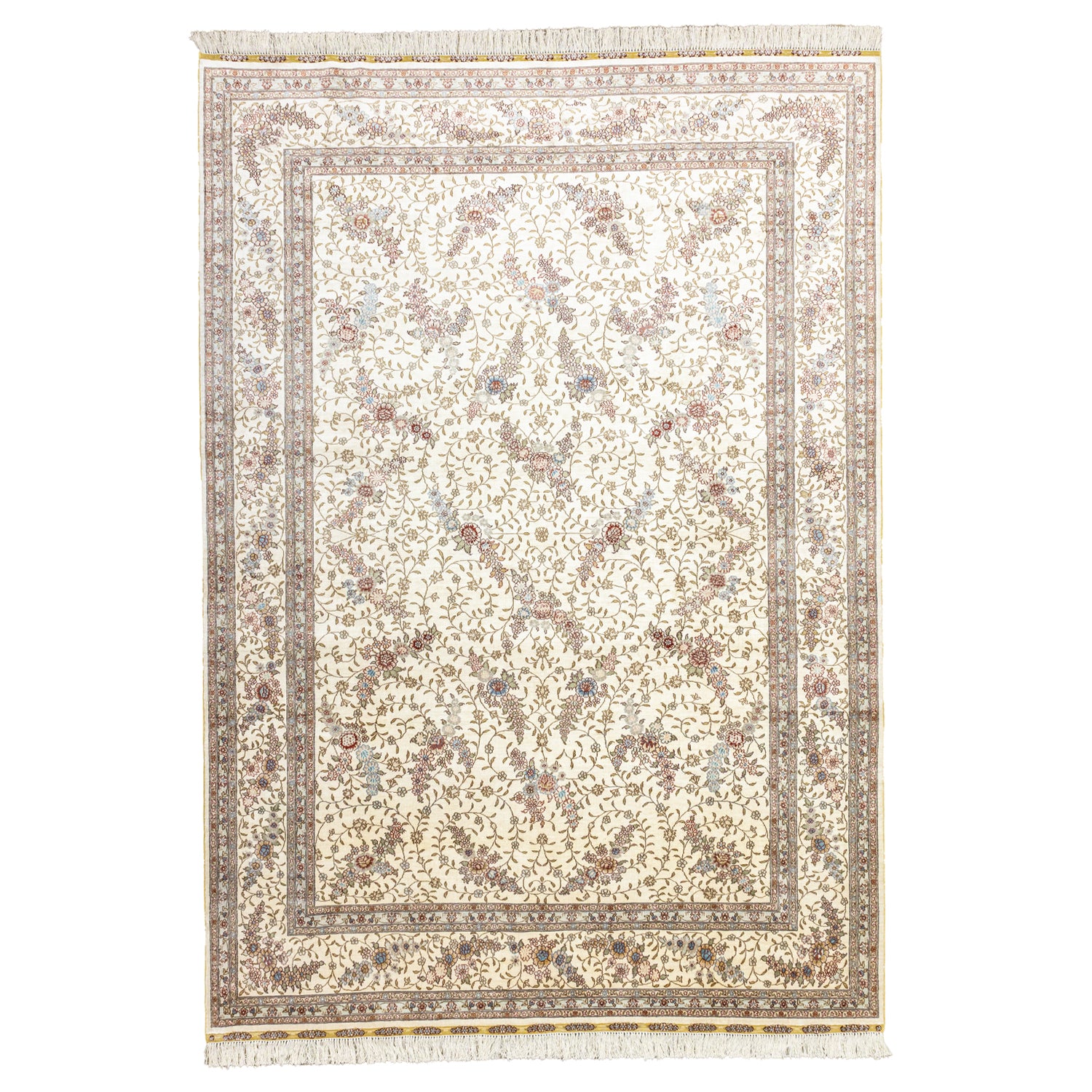 Ahves El Dokuma Çin İpeği Halı 187x273 cm