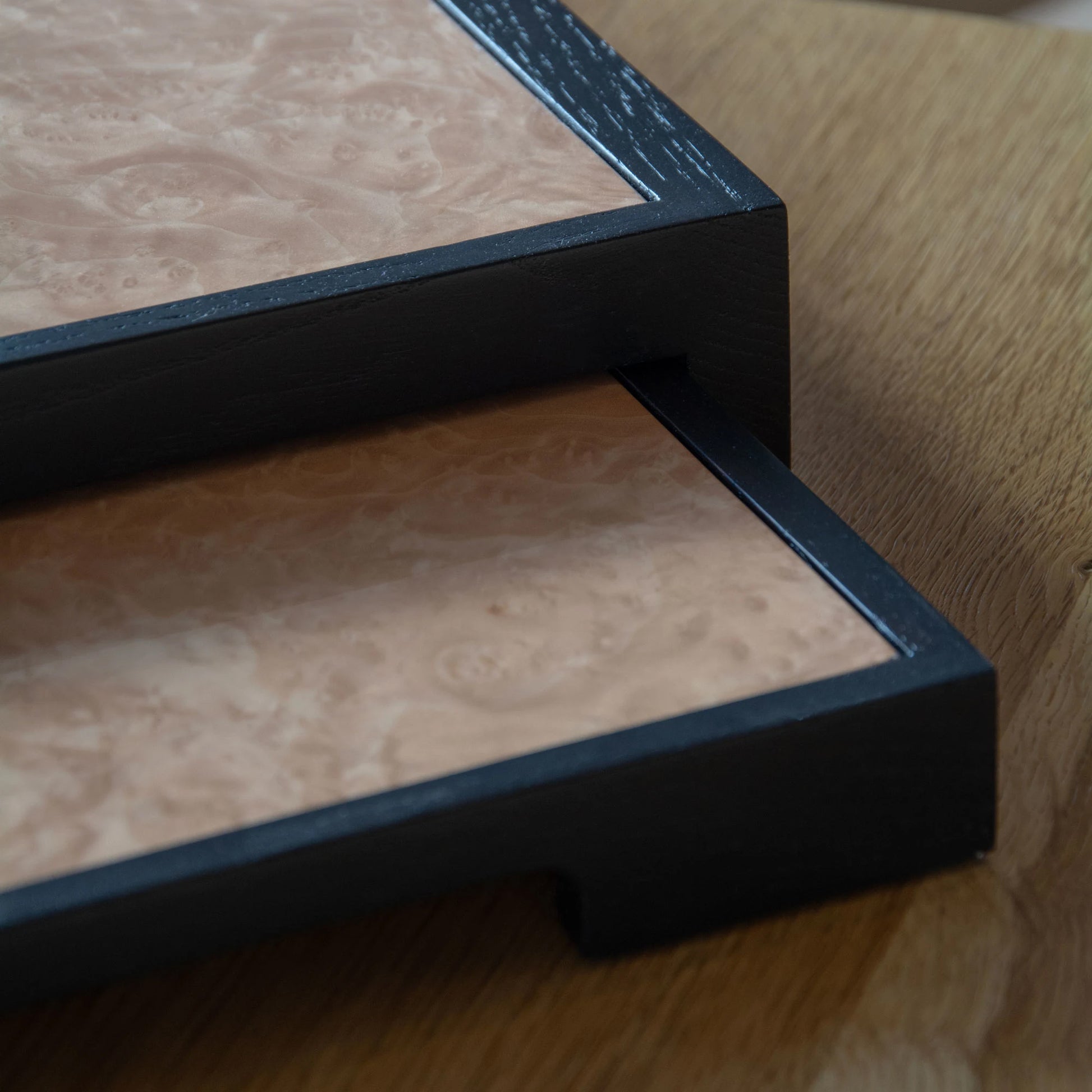 Akçaağaç Ahşap Tepsi Seti - EDGE Serisi-Tepsi-ANANAS DESIGN + CRAFTS-NowShopFun