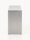 Ako Ahşap Konsol Fırçalanmış Metal ve Desenli Kaplama 180 cm