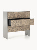 Ako Ahşap ve Metal Dressoir Minimalist Lüks Konsol