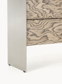 Ako Ahşap ve Metal Dressoir Minimalist Lüks Konsol
