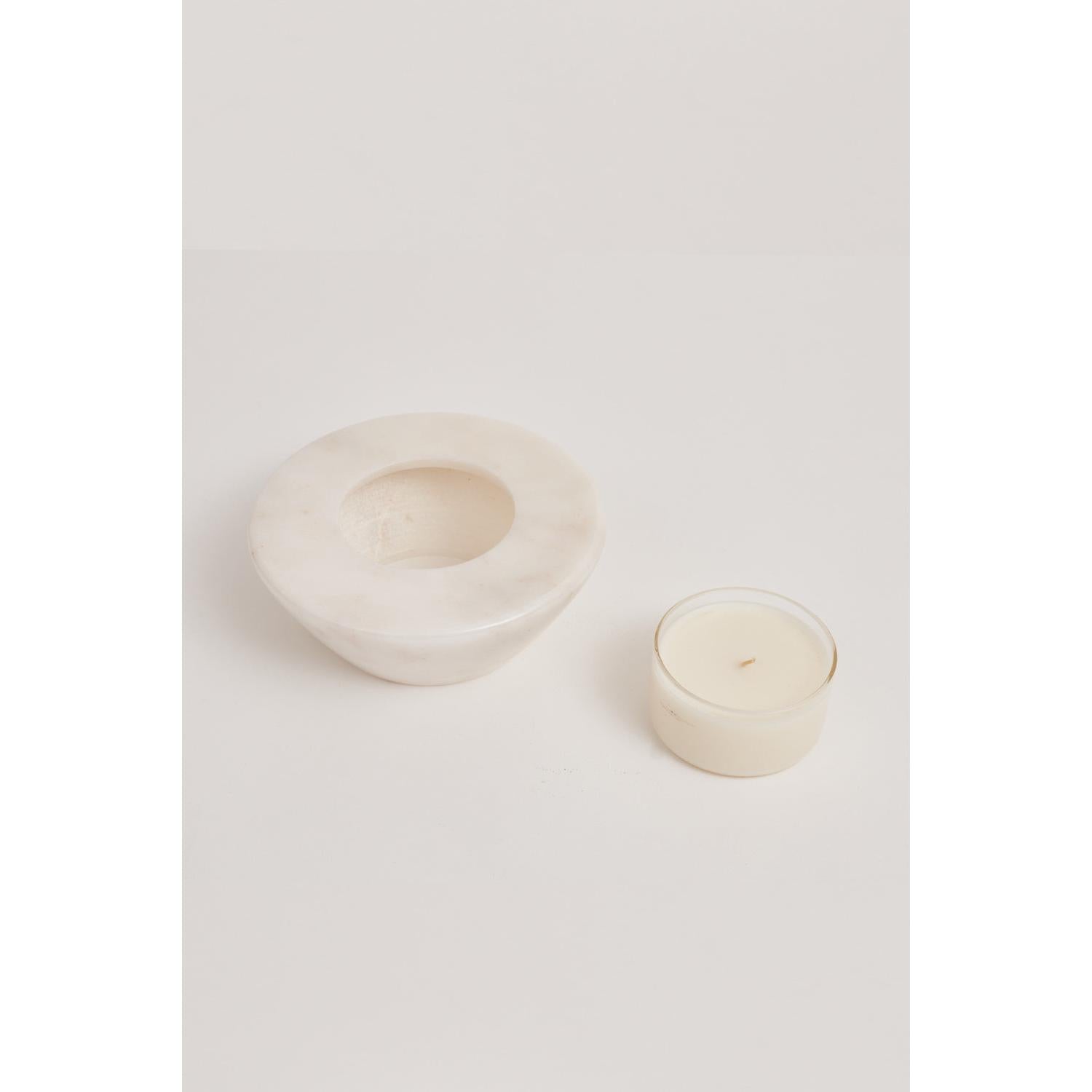 Alba Beyaz Mermer Mumluk-Mumluk-Haus 34 Project-NowShopFun