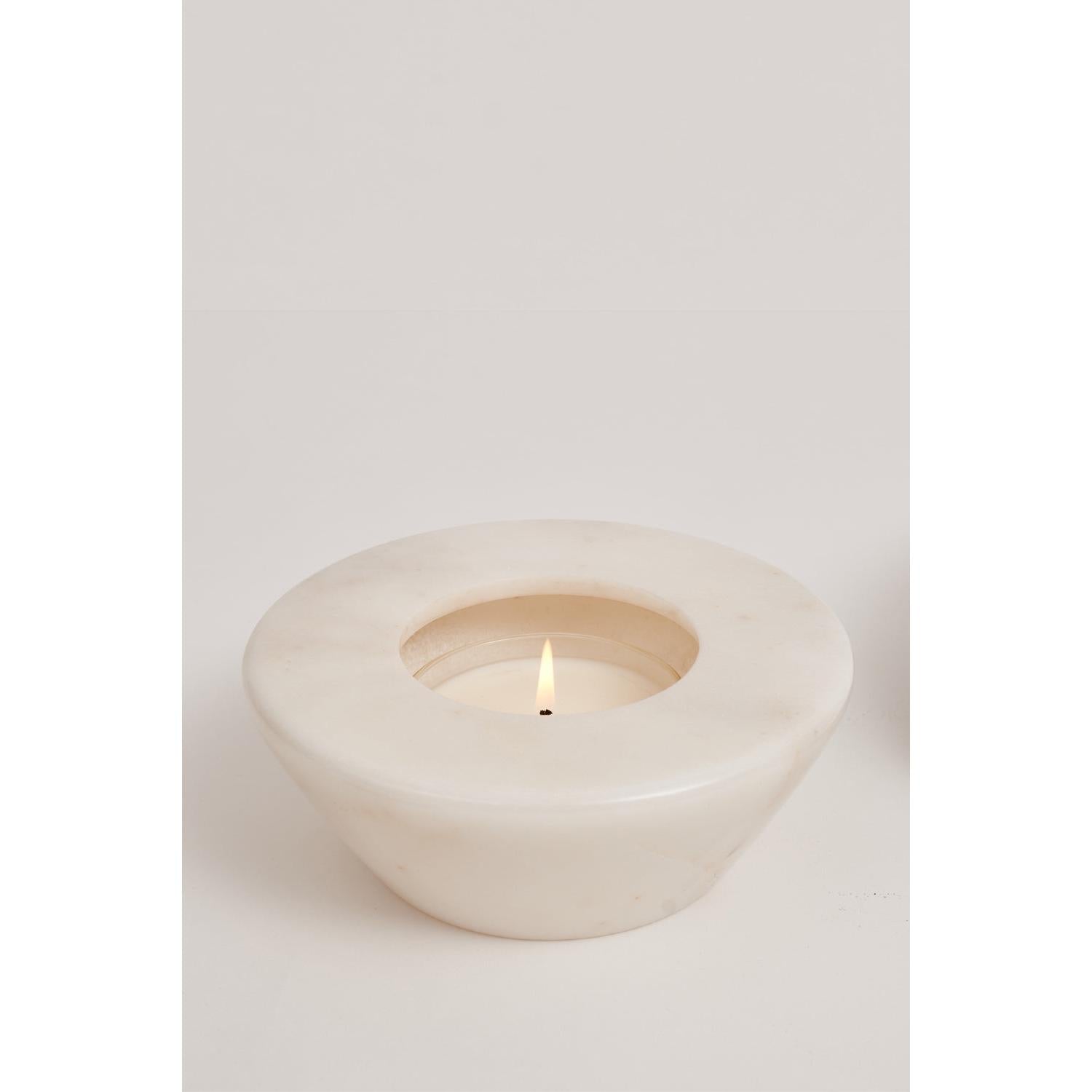 Alba Beyaz Mermer Mumluk-Mumluk-Haus 34 Project-NowShopFun