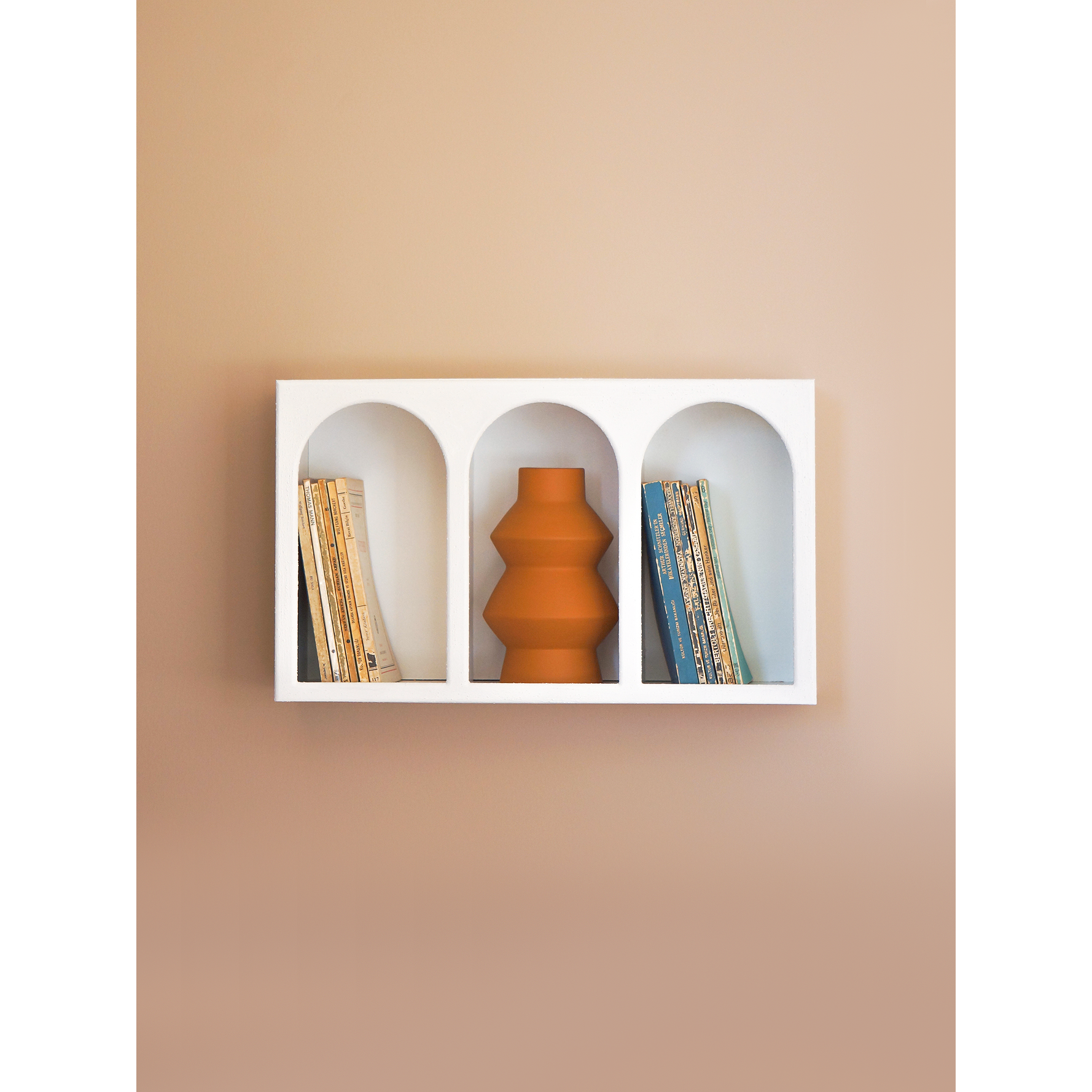 Alçı Görünümlü Duvar Rafı/Niş-Duvar Rafı-Semya Home-NowShopFun