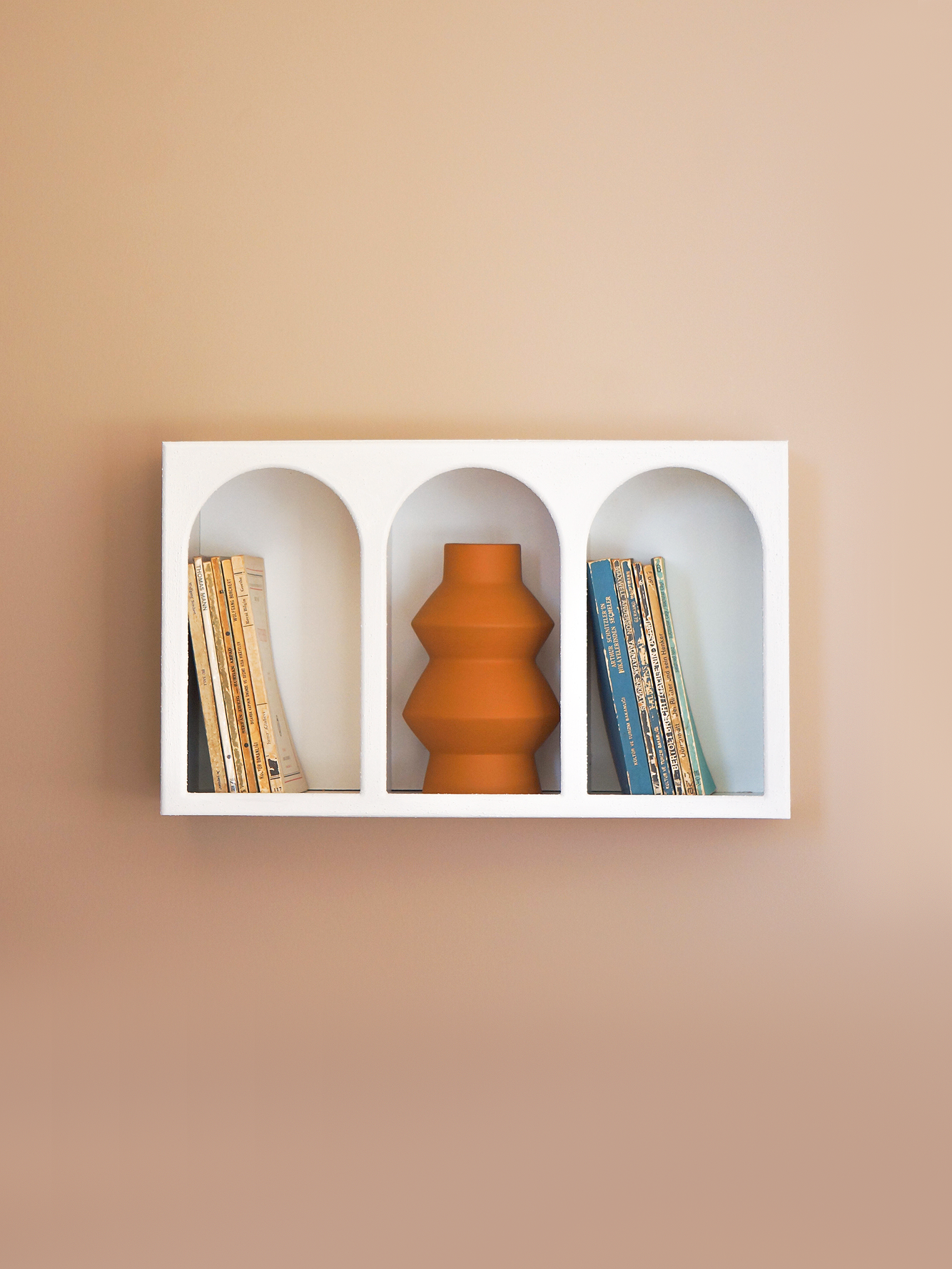 Alçı Görünümlü Duvar Rafı/Niş-Duvar Rafı-Semya Home-NowShopFun