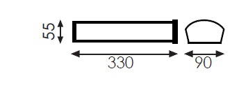Aldo Apli̇K 1l Chrome Ø33x5 Cm Led 12w 3200k Ip44